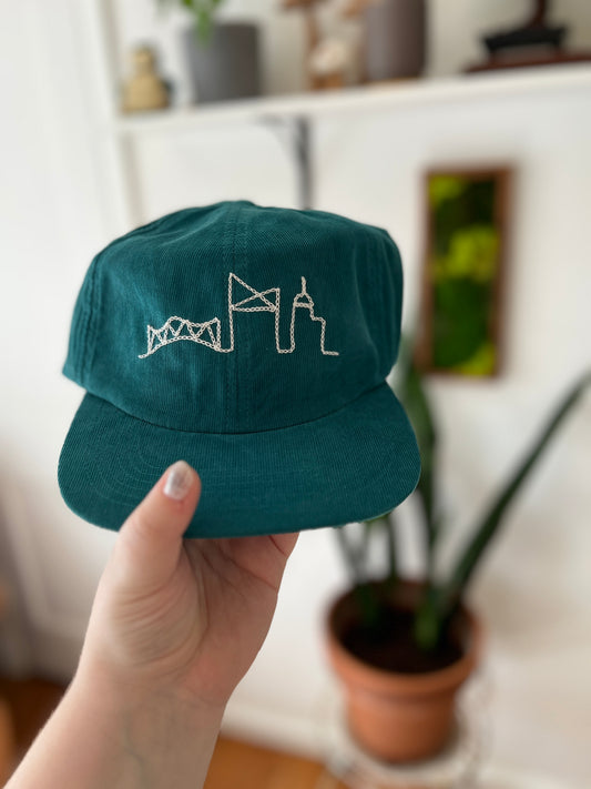 Chattanooga Skyline Microcord Hat