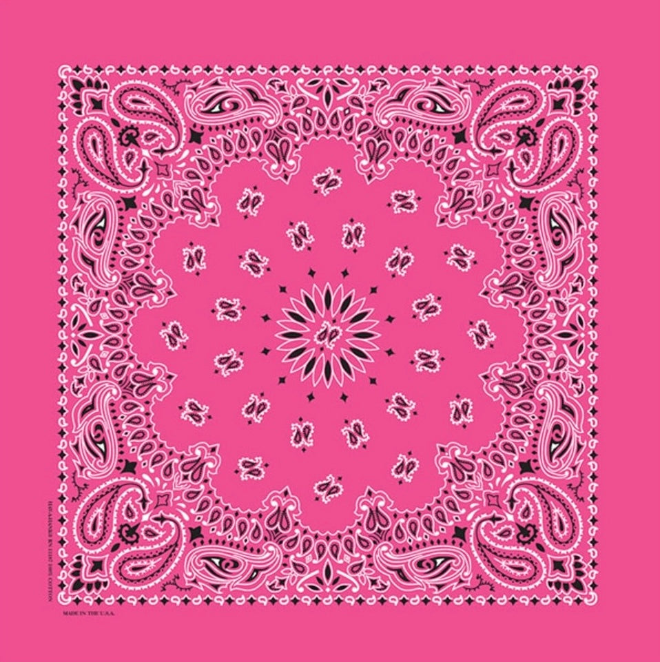 Custom Chainstitched Bandana