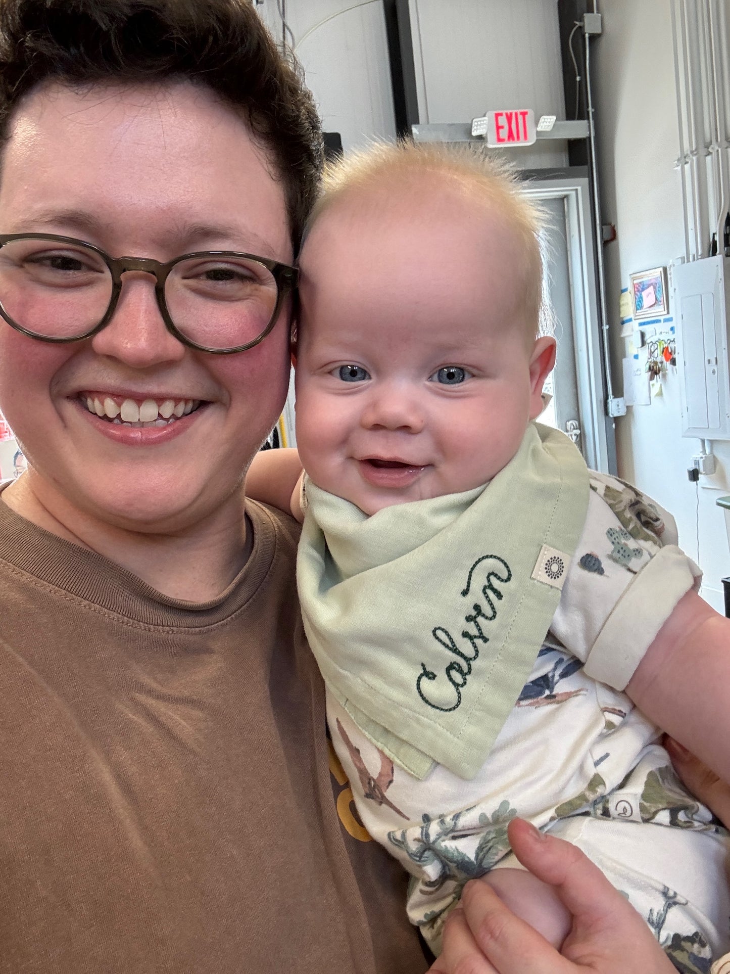 Custom Chainstitched Baby Bib Bandana