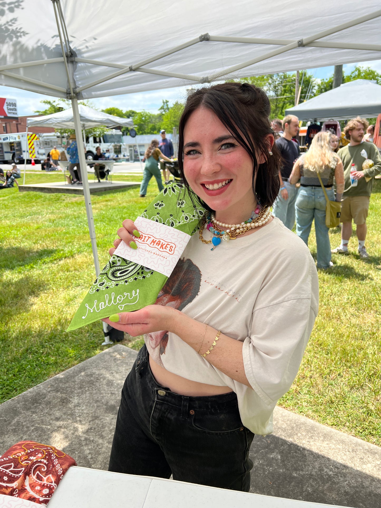 Custom Chainstitched Bandana