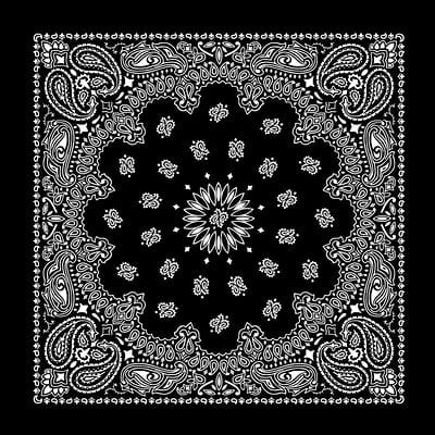 Custom Chainstitched Bandana