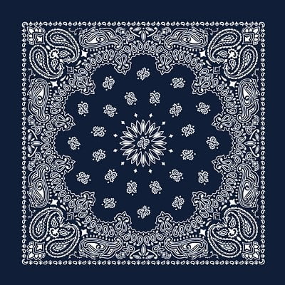 Custom Chainstitched Bandana