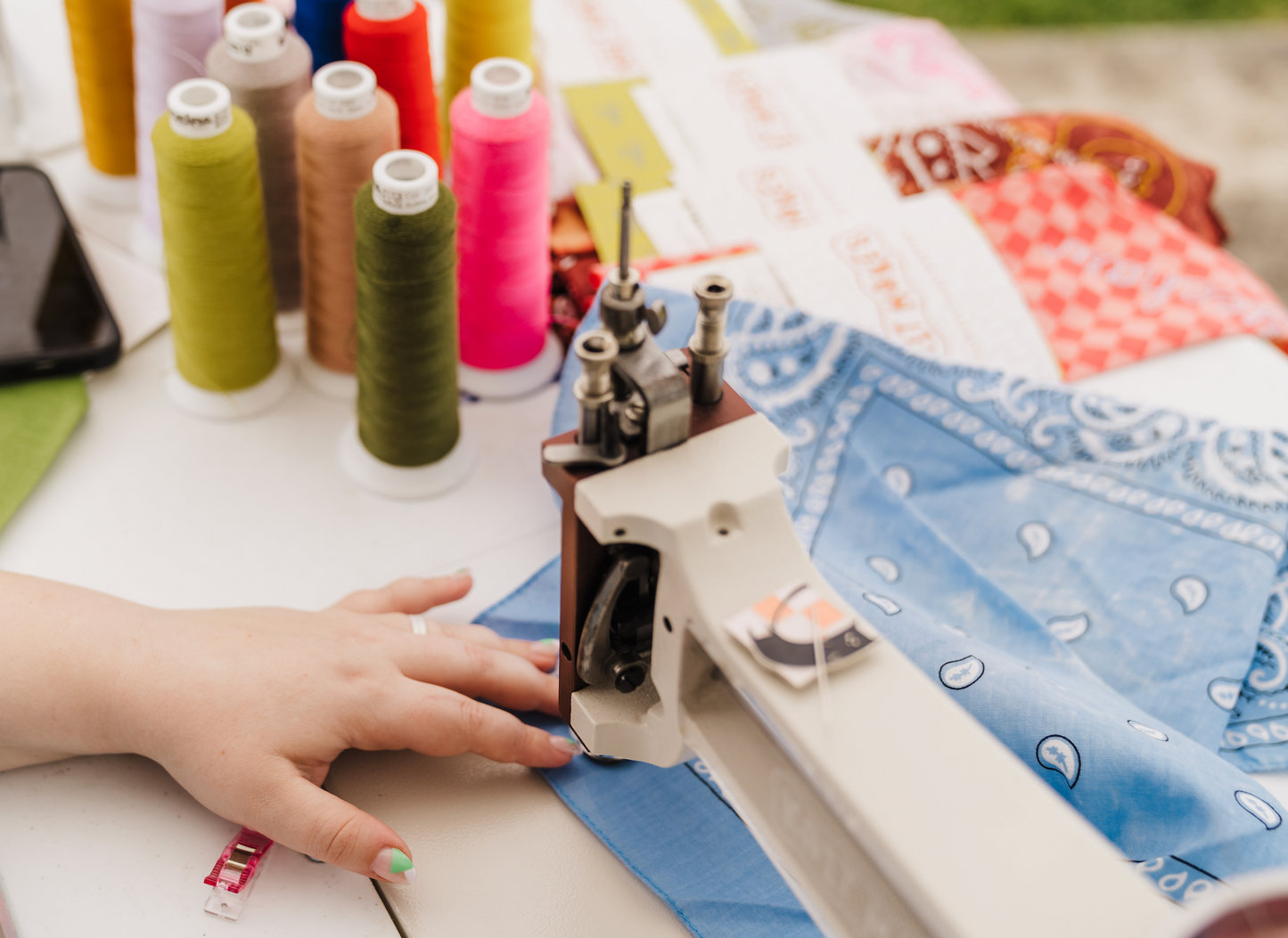Custom Chainstitched Bandana