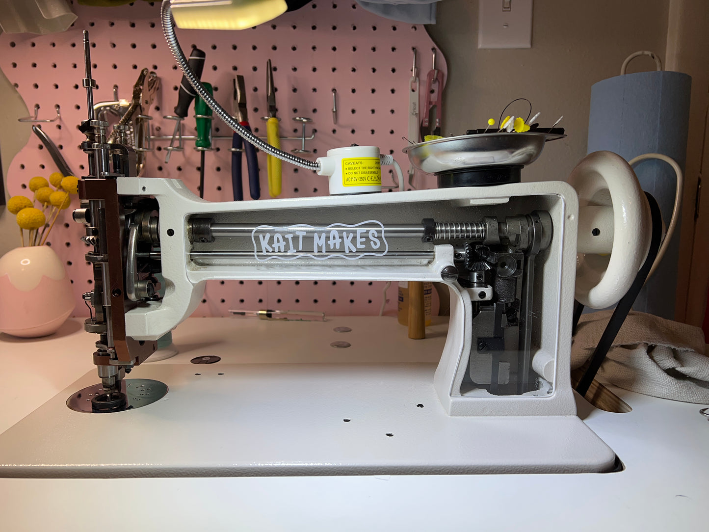 Clear Acrylic Oil Guard - Consew 104 and Singer 114