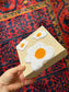 Fried Egg 6x6 Mini Chenille Canvas