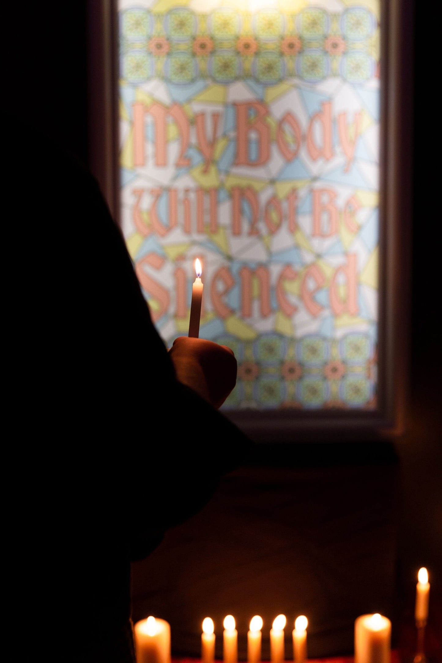 Fat Goddess Suncatcher Decal | Window Cling | Rainbow Maker