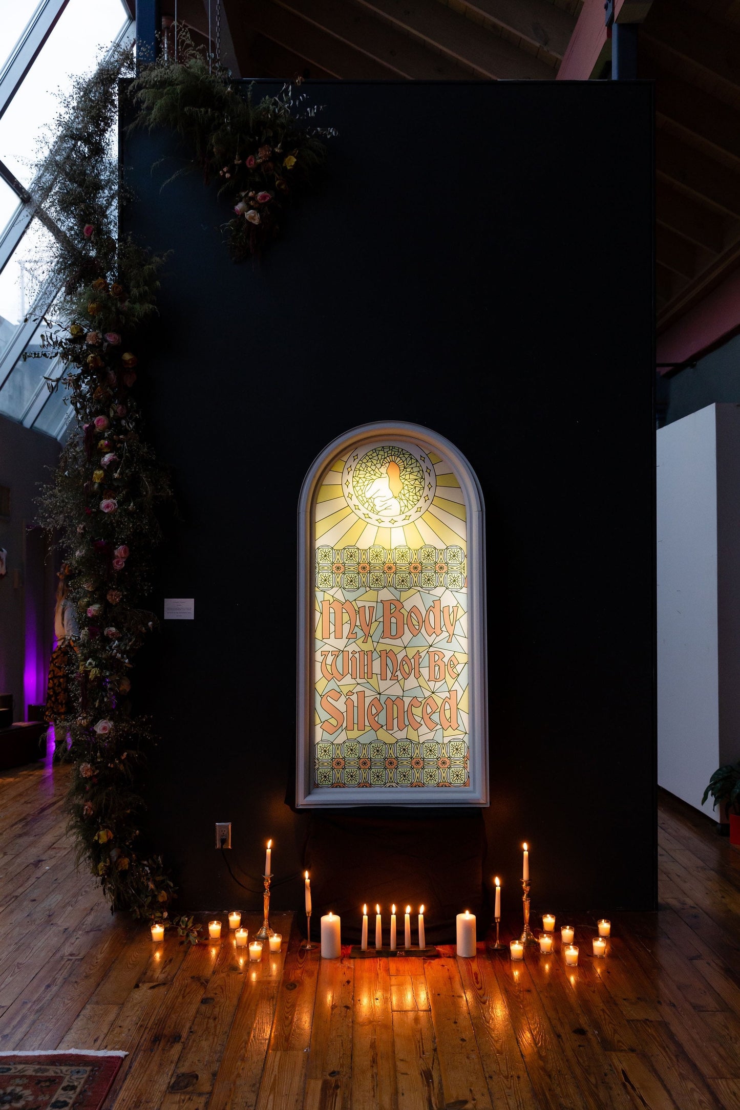 Fat Goddess Suncatcher Decal | Window Cling | Rainbow Maker