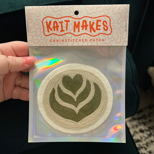 Latte Art Tulip Patch | Coffee Design