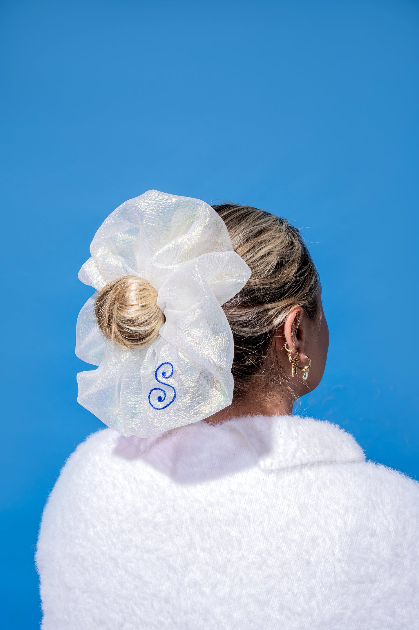 Custom Chainstitched Jumbo Scrunchie