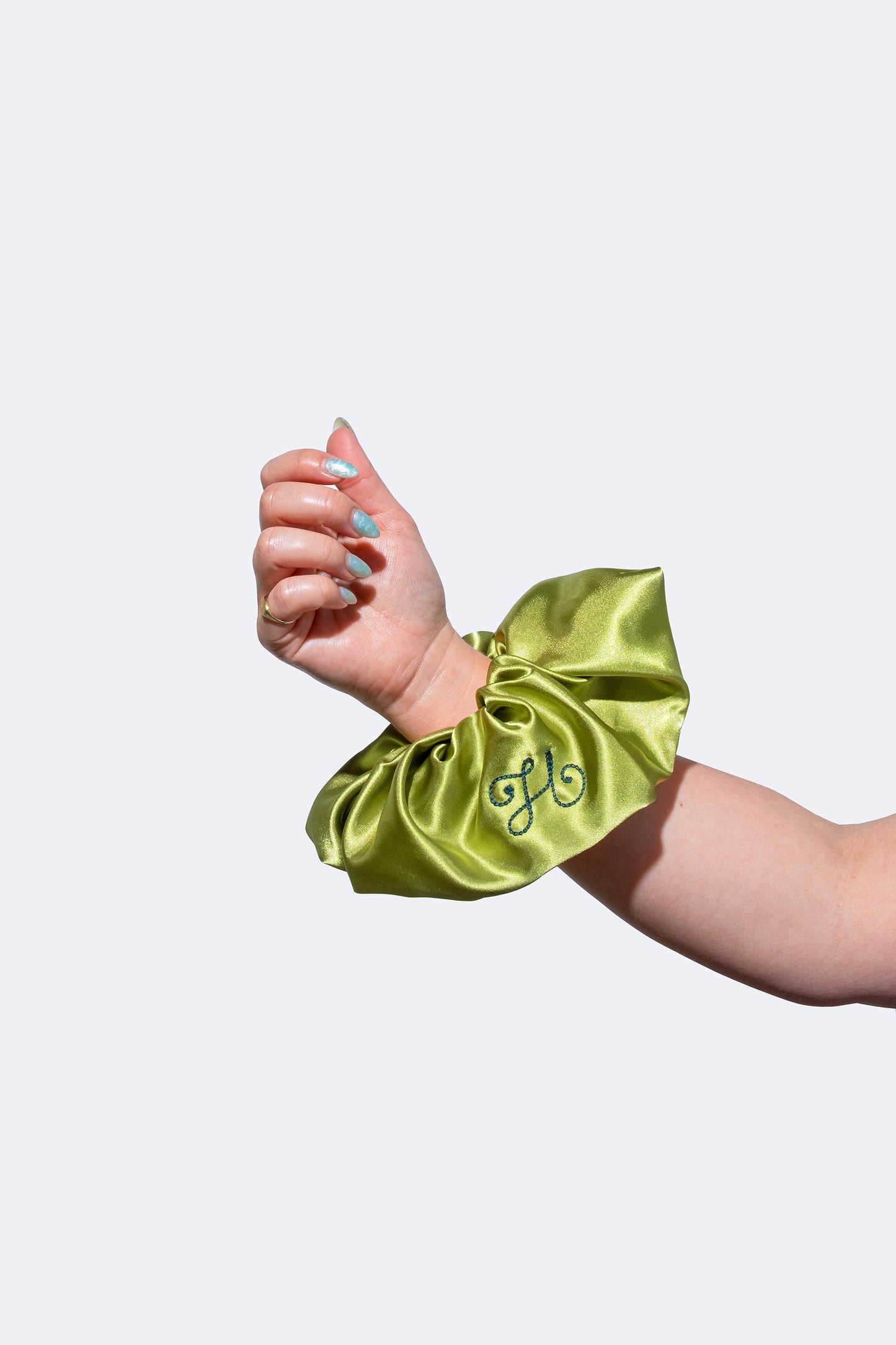 Custom Chainstitched Jumbo Scrunchie