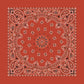 Custom Chainstitched Paisley Bandana