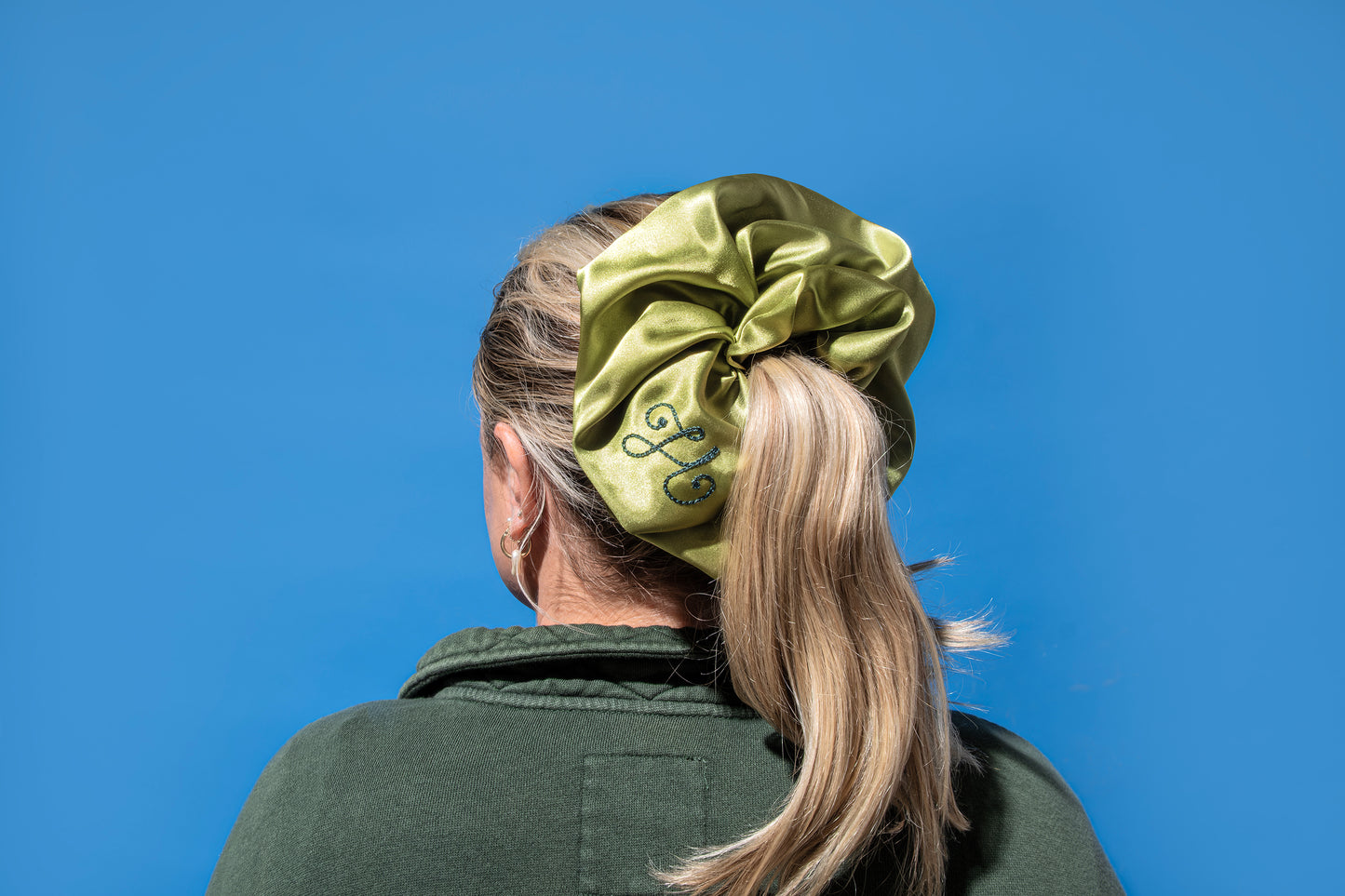 Custom Chainstitched Jumbo Scrunchie
