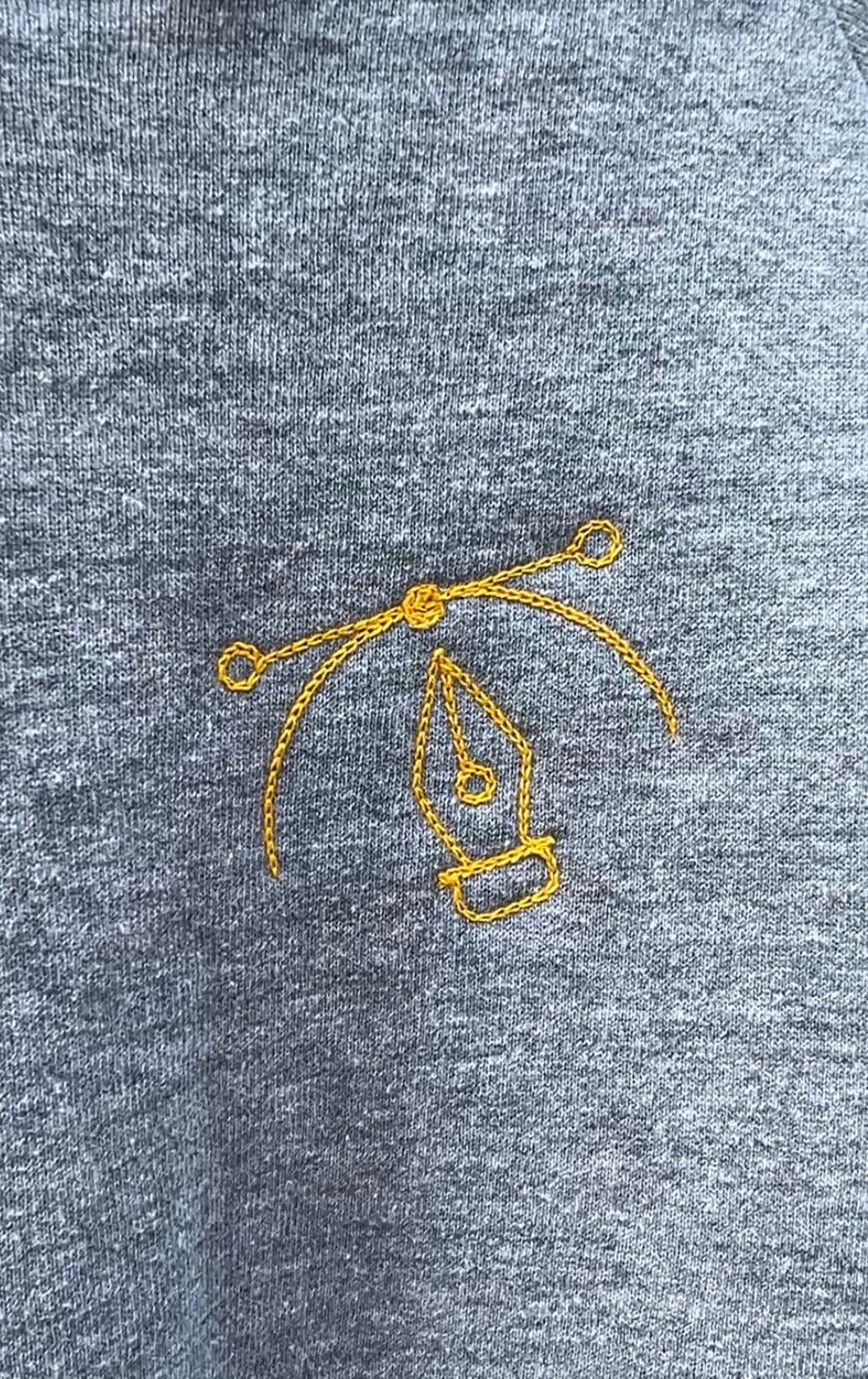 Pen Tool Chainstitched Sweatshirt