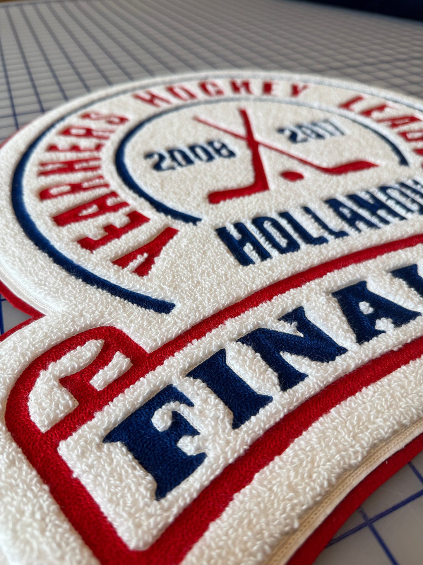 Yearners Hockey League Chenille Varsity Jacket [Heated Rivalry]