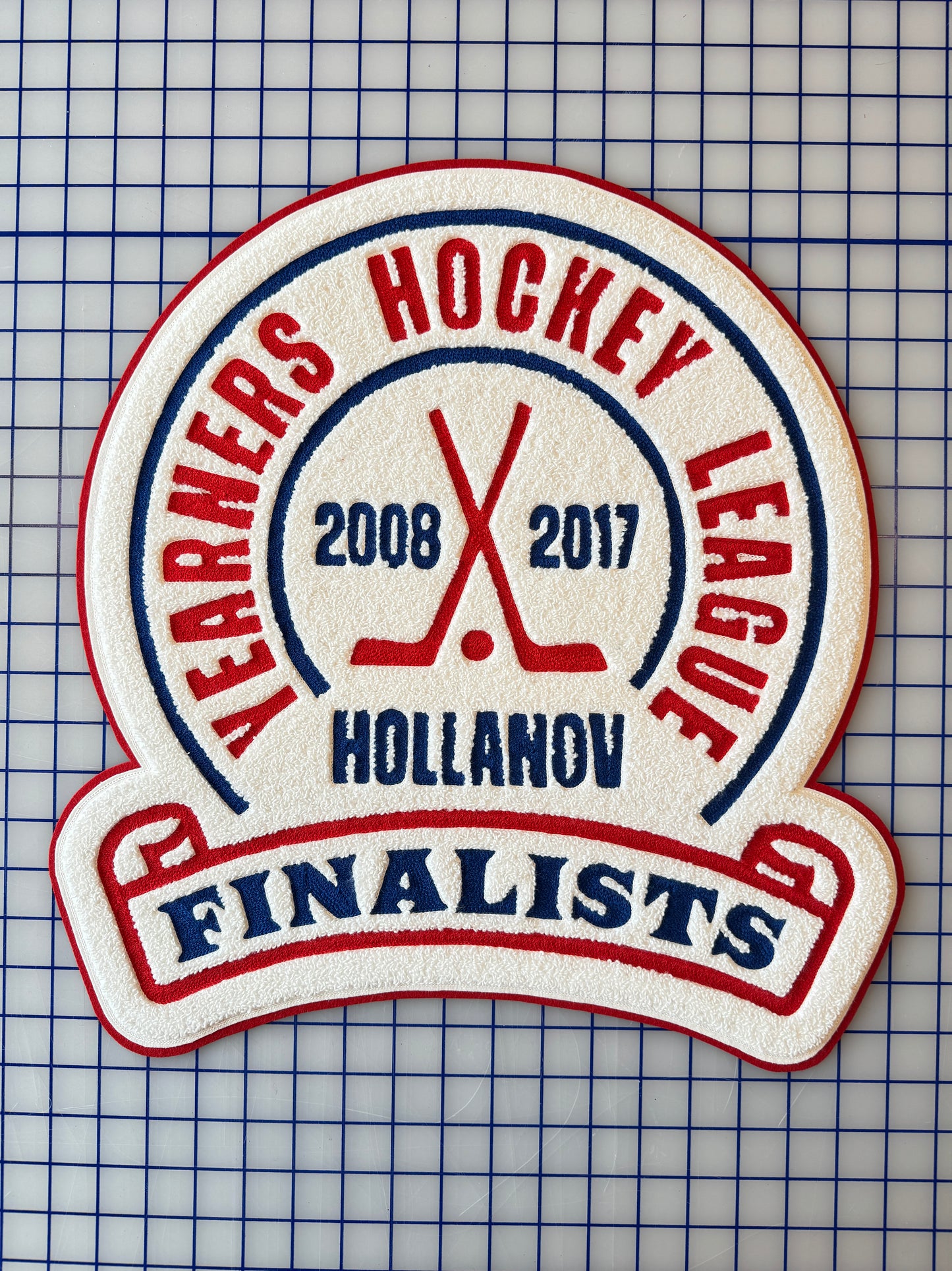 Yearners Hockey League Chenille Varsity Jacket [Heated Rivalry]