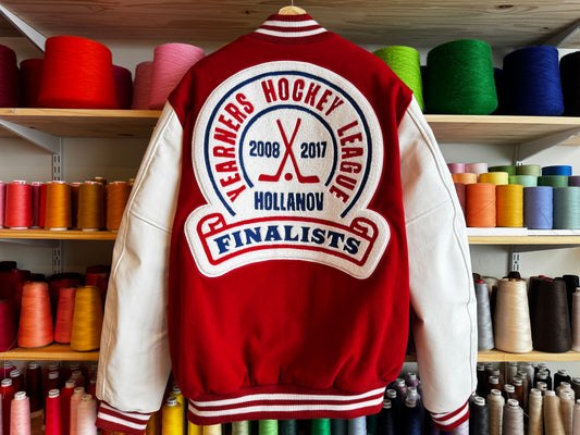 Yearners Hockey League Chenille Varsity Jacket [Heated Rivalry]