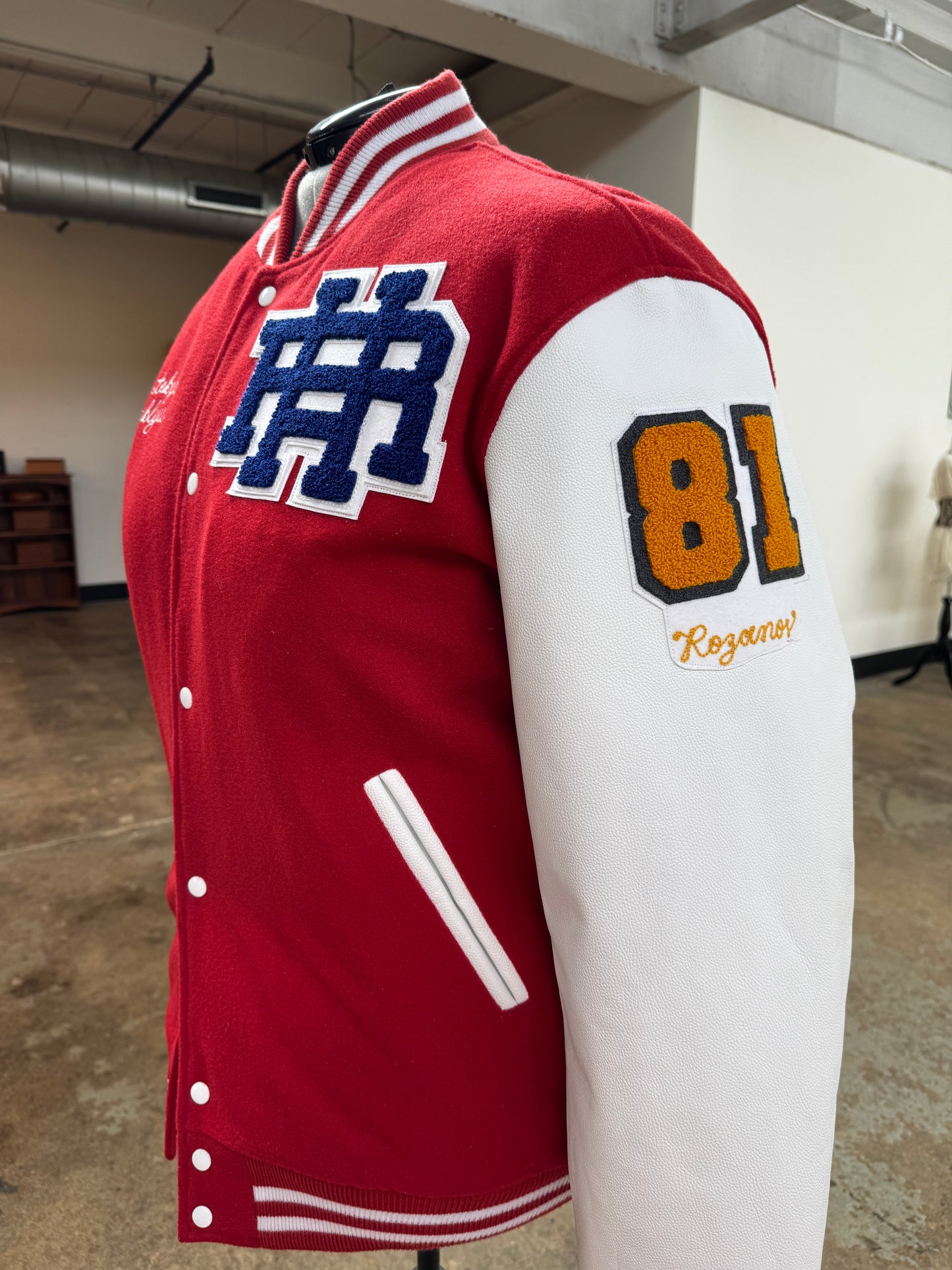 Yearners Hockey League Chenille Varsity Jacket [Heated Rivalry]