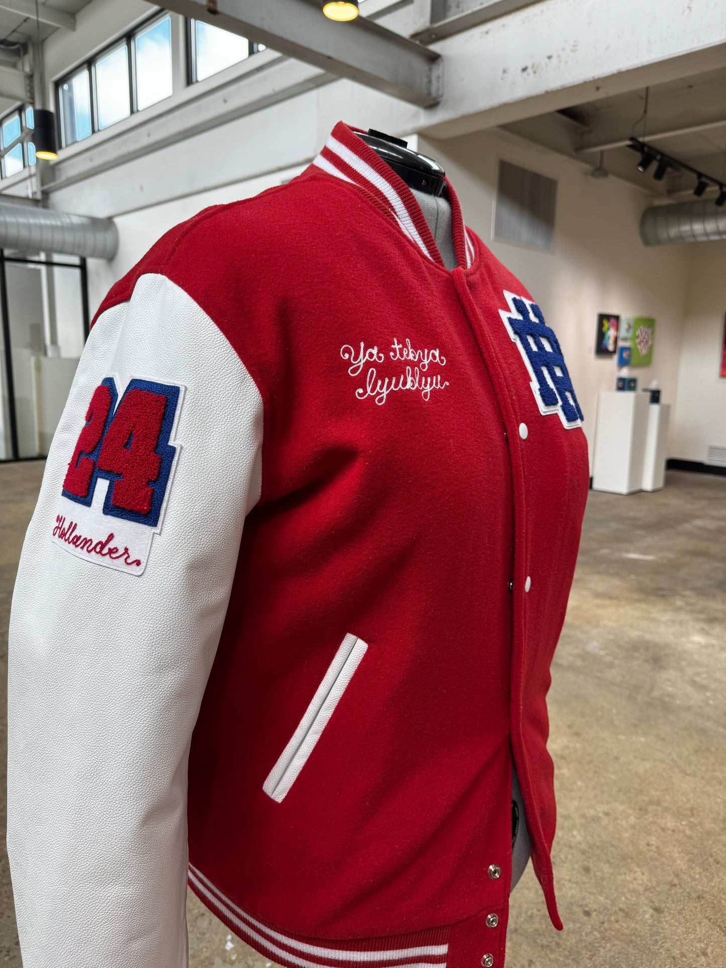 Yearners Hockey League Chenille Varsity Jacket [Heated Rivalry]
