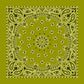 Custom Chainstitched Paisley Bandana