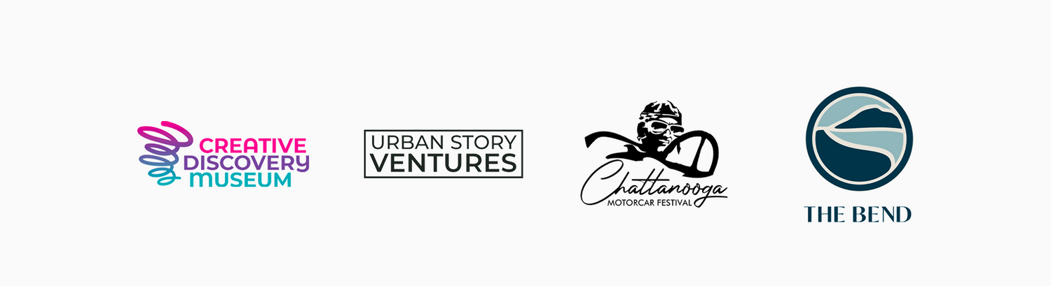 Brands Kait has worked with: creative discovery museum, urban stories ventures, Chattanooga motorcar Festival, the Bend