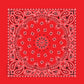Custom Chainstitched Paisley Bandana