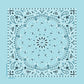 Custom Chainstitched Paisley Bandana