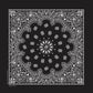 Custom Chainstitched Paisley Bandana