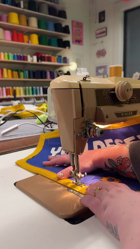 Sunshine ☀️ Heated Rivalry Chainstitched Banner [Preorder]