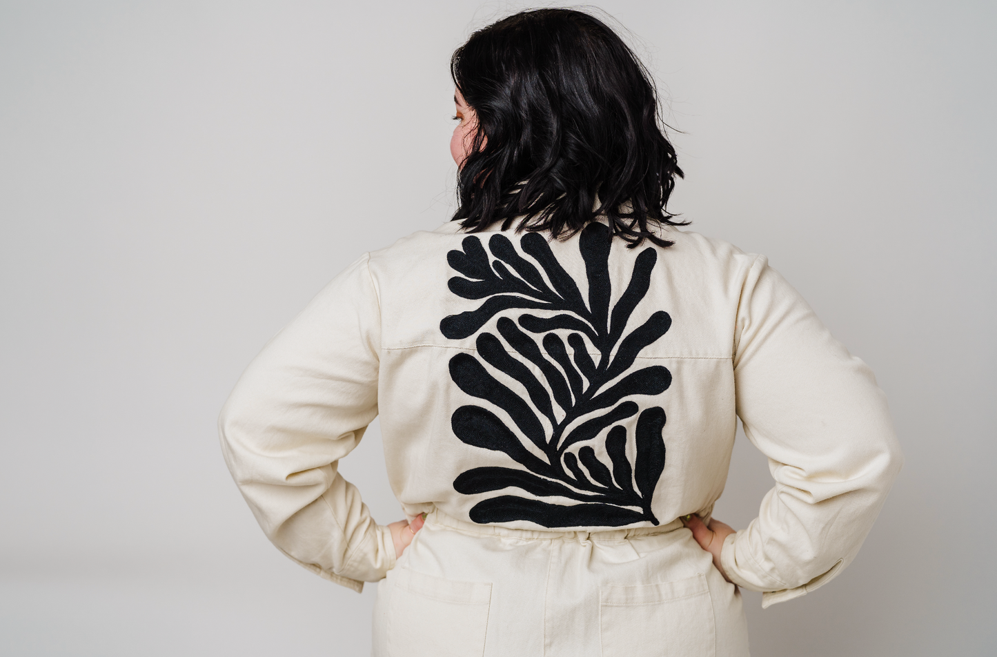 Vines #1 Chainstitched Boilersuit - Morgan Diann Collab