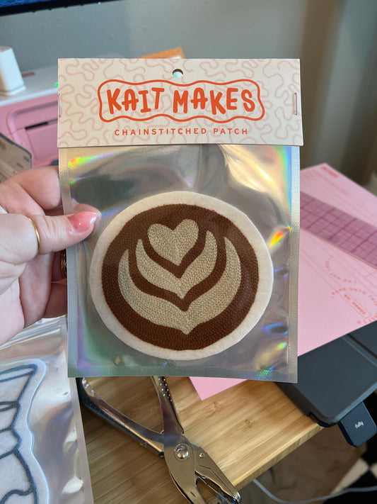 Latte Art Tulip Patch | Coffee Design