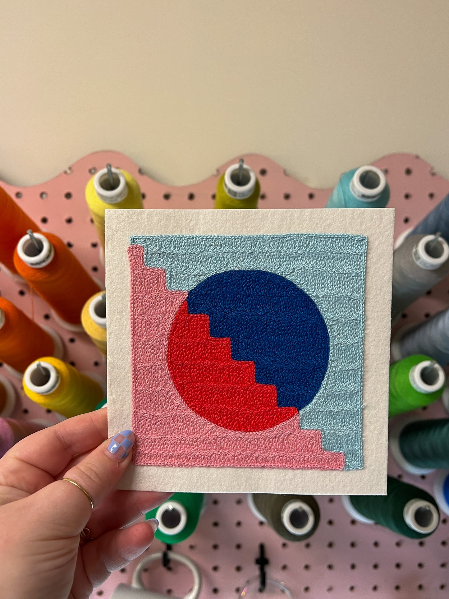 “Stairway” Chainstitched Patch - Morgan Diann Collab